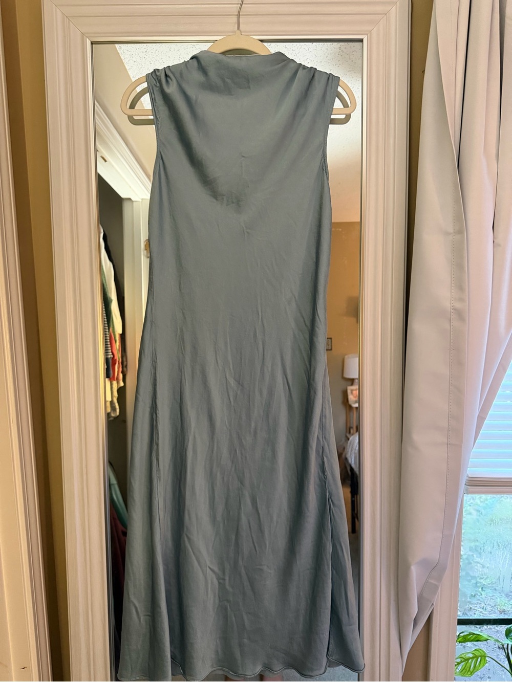 RAILS Sleeveless Light Blue Midi Dress